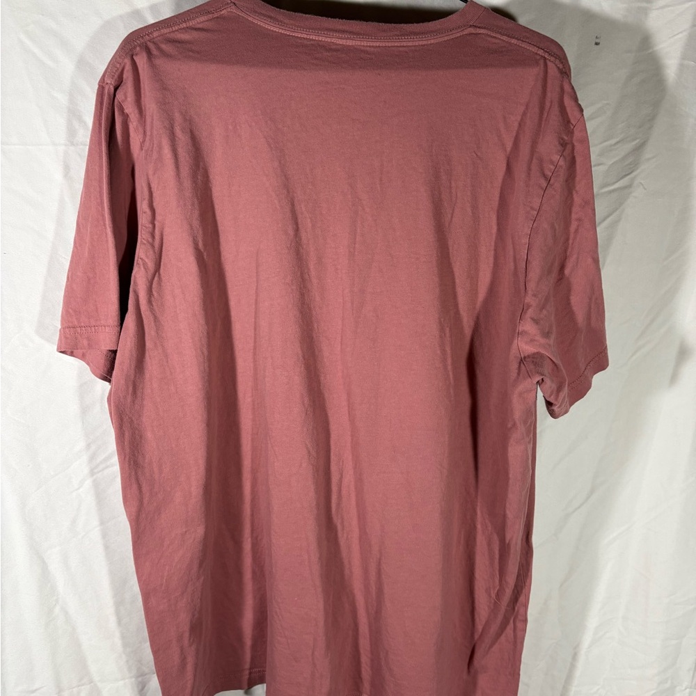 Women’s  Adventure Graphic Tee in Rosewood. ‘Wish a b*tch woods’ are the words. - Picture 4 of 5